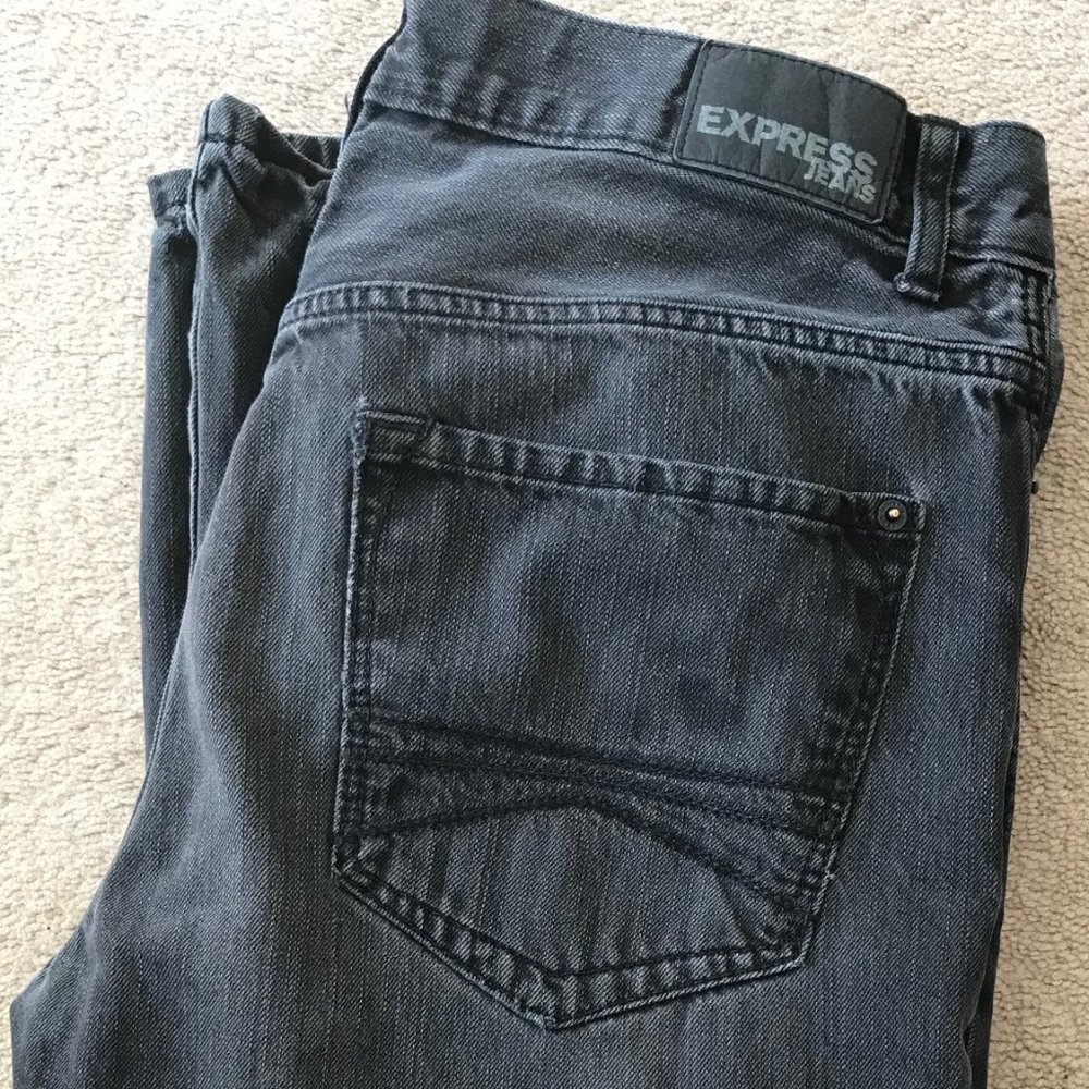 Express Jeans - Mens 34 X 32 Black